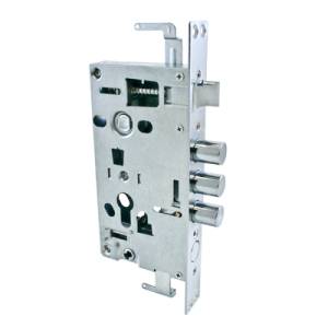 Корпус замка для китайских металл.дверей (толстый) ЗВ1-08А-В СТ Стандарт