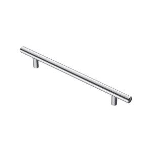 Ручка мебельная рейлинговая 160 мм R-3010-160 D-12 хром