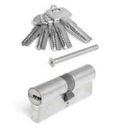 Механизм цилиндровый SM-100(45/55)-Ni перфо ключ-ключ (никель) Апекс (6/36)