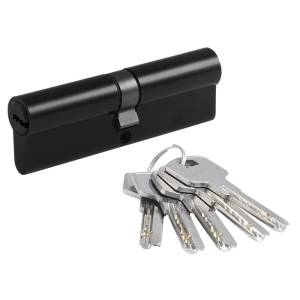 Механизм цилиндровый STD Z ЛП-100 (50-50) черный Нора-М