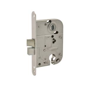 Корпус замка 118 для финских дверей под МЦ (хром) Нора-М