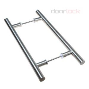 Дверная ручка скоба прямая DL PHS11/25/2ст/300/450 SS. нержавеющая сталь DOORLOCK
