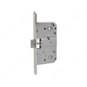 Корпус замка ЗЩ М 13-90 мм под фиксатор + ответка  хром Нора-М