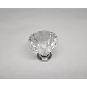 Ручка мебельная кнопка 11-0733-000-04 хром