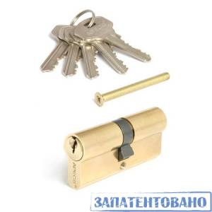 Механизм цилиндровый SC-70-Z-G англ.ключ-ключ золото Апекс (6/36)