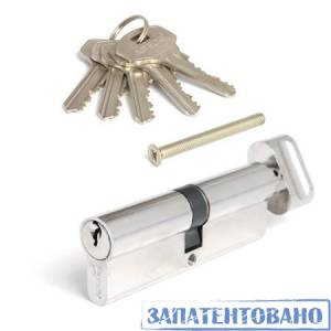 Механизм цилиндровый SC-90-C-Ni англ.ключ-вертушка никель Апекс