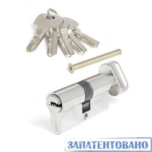 Механизм цилиндровый SM-80-C-Ni перфо ключ-вертушка Апекс