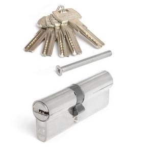 Механизм цилиндровый SM-90(55/35)-Ni перфо ключ-ключ (никель) Апекс