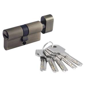 Механизм цилиндровый ЕСО Z ЛПВ-60 (30-30в) старая бронза Нора-М