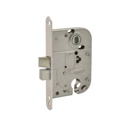 Корпус замка 118 для финских дверей под МЦ (хром) Нора-М