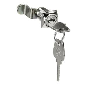 Замок мебельный 0802 20/90&deg; ригель изогнут на 15 мм (24)