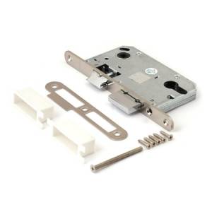 Замок врезной 5300-NI б/ц б/р (хром) Apecs (30)