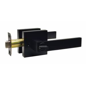 Ручка-защелка VETTORE A8581 ET MBP (ключ-поворотник) (Черный матовый)