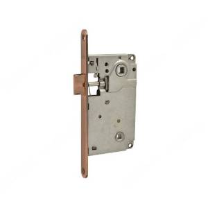Корпус замка ЗЩ 13-90 мм под фиксатор + ответка ст. медь Нора-М