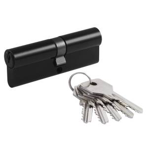 Механизм цилиндровый ЕСО Z Л-90 (45-45) черный Нора-М