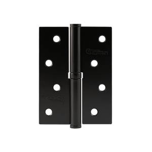 Петля съемная ПН 750-4 без колпачка 100х75х2,5 черная правая Нора-М (2/20/100)