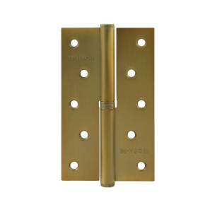 Петля съемная ПН 750-5 без колпачка 125х75х2,5 мат.кофе левая Нора-М (2/20/100)