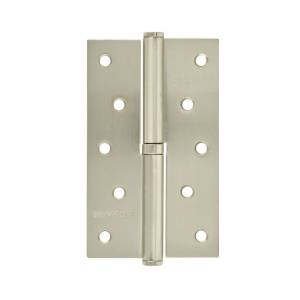 Петля съемная ПН 750-5 без колпачка 125х75х2,5 мат.хром левая Нора-М (2/20/100)