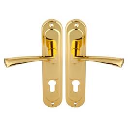 Ручки дверные РК HP-85.1823-G под МЦ золото (Китай)