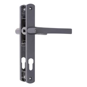 Ручки Нора-М для узкопрофильных дверей РПУ 25-85 (антрацит 7024)