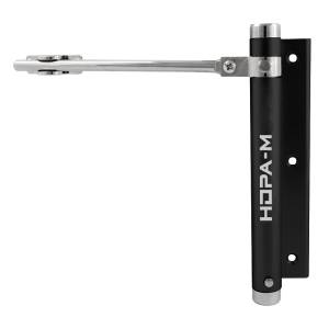 Доводчик дверной пружинный НОРА-М 101 до 20 кг черный