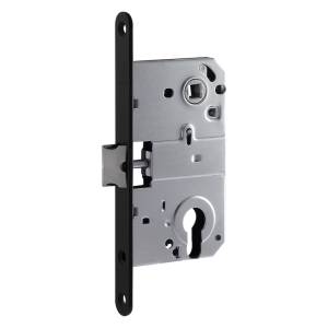 Корпус замка ЗЩ М 25-85 мм под МЦ + ответка черный Нора-М