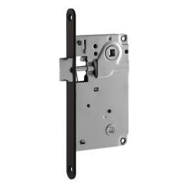 Корпус замка ЗЩ 13-90 мм под фиксатор + ответка черный Нора-М