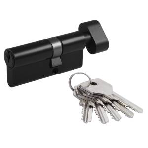 Механизм цилиндровый ЕСО Z ЛВ-70 (40-30в) черный Нора-М