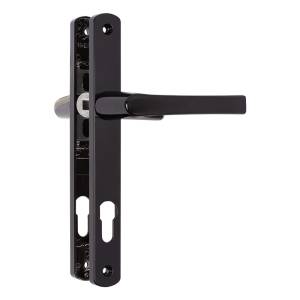 Ручки Нора-М для узкопрофильных дверей РПУ 25-85 (черный 9005)