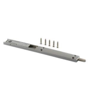 Шпингалет для алюминиевых дверей DWF накладной 220/8 мм, серый RAL 9006