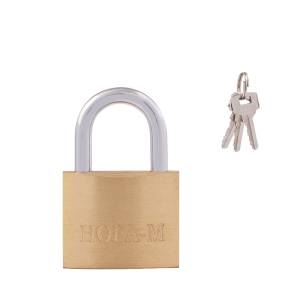 Замок навесной Нора-М ЗН-207 латунь 40 мм