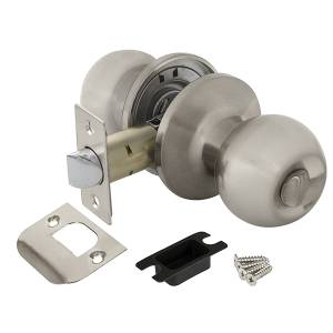 Ручка защелка DK682 SN-BK (6082 SN-B) фиксатор (мат. никель) AJAX РАСПРОДАЖА