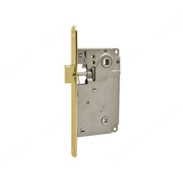 Корпус замка ЗЩ 13-90 мм под фиксатор + ответка золото Нора-М