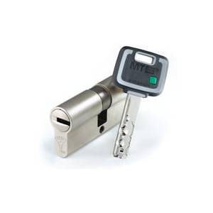 Цилиндр MUL-T-LOCK МТL 800 90ТФ (45?45ТФ) никель сатин флажок&nbsp;ключ-вертушка