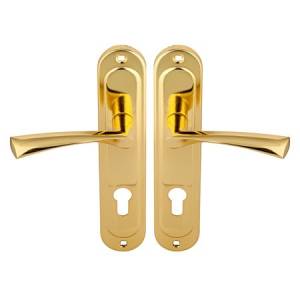 Ручки дверные РК HP-85.1823-G под МЦ золото (Китай)