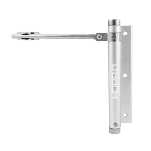 Доводчик дверной пружинный НОРА-М 101 до 20 кг серебро