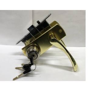 Замок врезной 1-10М ЗВАД (левый, медь) Boadean