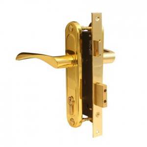 Замок врезной ЗВ 1223/60-G (золото) 40/70 Апекс (20)