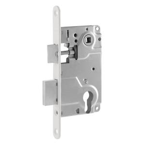 Корпус замка ЗЩ 25-85 мм под МЦ + ответка белый Нора-М