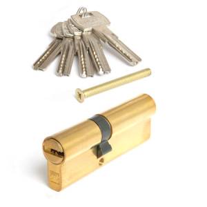 Механизм цилиндровый SM-90(55/35)-G перфо ключ-ключ (золото) Апекс