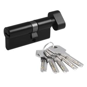 Механизм цилиндровый ЕСО Z ЛПВ-70 (40-30В) черный Нора-М