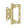Петля накладная 800-4 FHP 100x75х2,5 SB без врезки, без колпачка, мат.золото Нора-М (20/100)