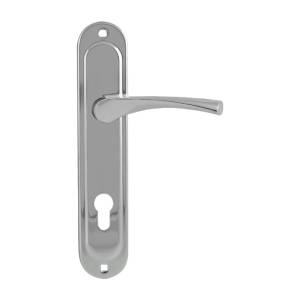 Ручки дверные на планке РК 710-62 (хром) Нора-М