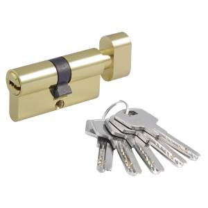 Механизм цилиндровый ЕСО Z ЛПВ-60 (30-30в) золото Нора-М