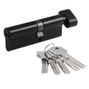 Механизм цилиндровый ЕСО Z ЛПВ-90 (50-40в) черный Нора-М