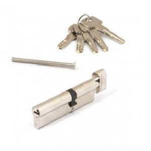 Механизм цилиндровый SM-120(55/65C)-C-NI перфо ключ-вертушка Апекс