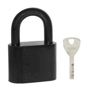 Замок навесной PL-WEATHER-1550 Black 4 fin key (PL-15-50) диск.кл. Fuaro (Фуаро)