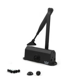 Доводчик дверной DORMA ТS 77/4 черный (90 кг)