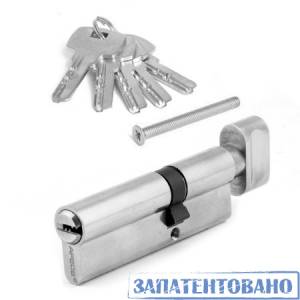 Механизм цилиндровый SM-90-C-Ni перфо ключ-вертушка Апекс