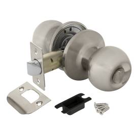 Ручка защелка DK682 SN-BK (6082 SN-B) фиксатор (мат. никель) AJAX РАСПРОДАЖА